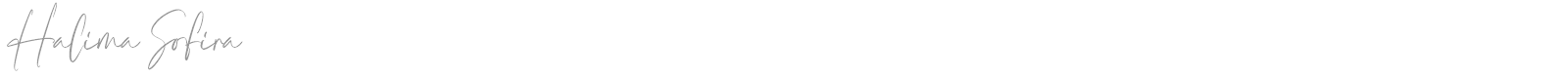 Halima Sofira font preview